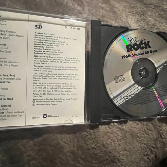 1968 Shakin’ All Over Classic Rock Time Life Music CD - Picture 2 of 6